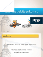 Informatie bijeenkomst Team NL
