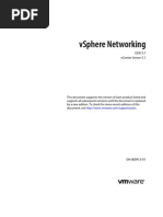 Vsphere Esxi Vcenter Server 51 Networking Guide