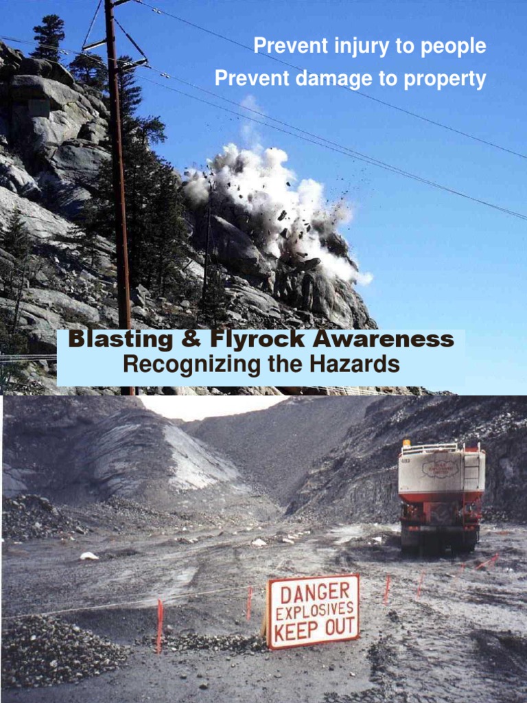 Blasting Awareness | PDF | Explosive Material | Mining