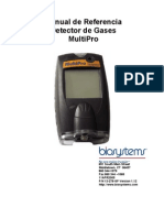 Manual Detector Gases Multipro