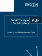 Social Theory and Social History