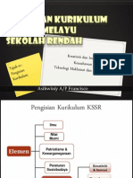 BMM3101 - Pengisian Kurikulum