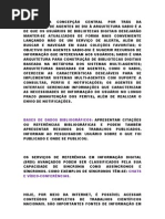 FONTES DE INFORMAÇÃO