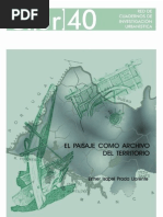 El Paisaje Como Archivo Del Territorio
