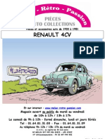 Catalogue Renault 4CV - 07-2012 PDF