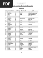 Academic Word List Synonyms - Vietnamese