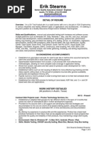 Download Software Quality Assurance Analyst Engineer in Austin TX Resume Erik Stearns by ErikStearns SN136901177 doc pdf