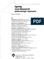 Hulley. Designing Clinical Research. 2nd Ed