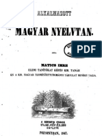 Matics Imre - Alkalmazott Magyar Nyelvtan 1847.