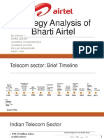Strategy Analysis of Airtel