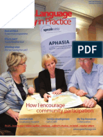 Speech & Language Therapy in Practice, Winter 2010