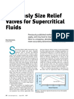 Rigorously Size Relief Valves for Supercritical Fluids