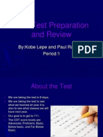 CST Test Preparation and Review 