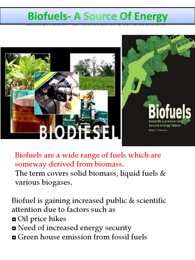 Biofuels: A Comprehensive Overview | PDF | Biofuel | Algae Fuel