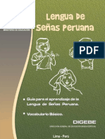 Guia para El Aprendizaje de La Lengua de Señas Peruana y Vocabulario Básico