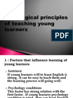 Pedagogical Principles of Teaching Young Learners