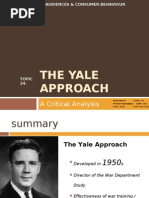 Topic 24. the Yale Approach