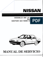 [Manual de Servicio] Nissan Tsuru 91-96 - Serie B13 Motor GA16DE Con ECCS