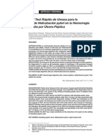 Utilidad Del Test Rapido de Ureasa Para La Deteccion de h Pylori en Pacientes Con Hda