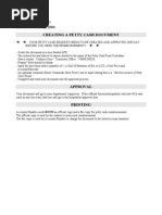 Petty Cash Request Form Template | PDF | Payments | Cash