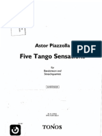 Five Tango Sensations - Bandoneon and String Quartett