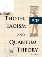 Thot, Taoism & Quantum Theory (M.T.versyp)