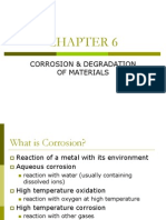 Corrosion & Degradation of Materials