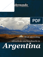 Landmarks and attractions of Argentina