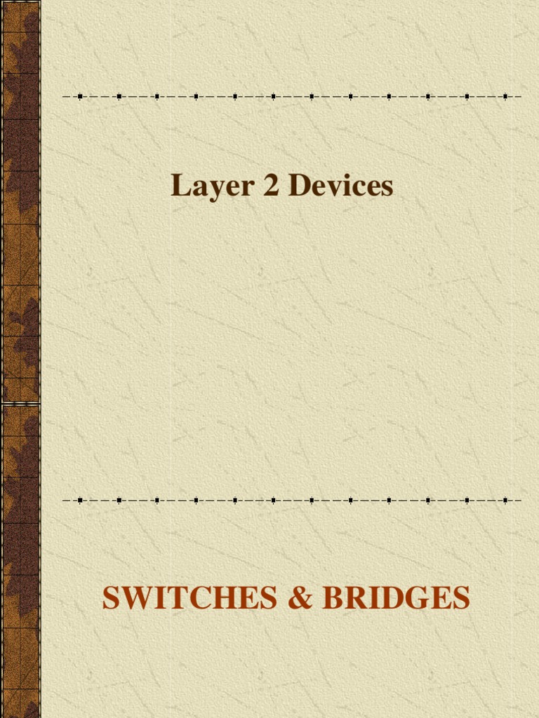 Switch Pdf Network Switch Computer Standards