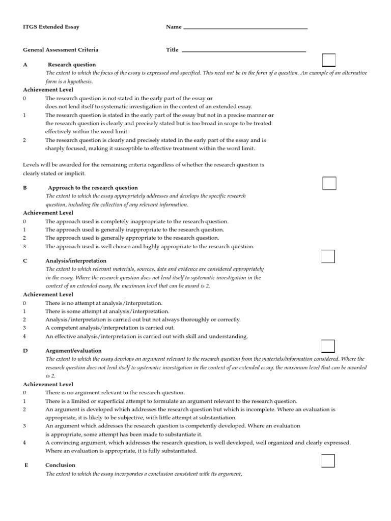 essay on assessment for learning