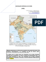 Dominacion Britanica INDIA 1852