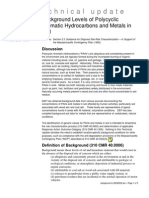 Massachusetts DEP - Background PAHs and Metals in Soils-1