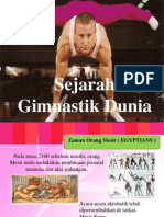 Sejarah Gimnastik Dunia Present 2013