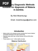 Download Malaria Diagnosis in Zambia by mwambungup SN13698512 doc pdf