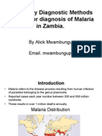 Malaria Diagnosis in Zambia
