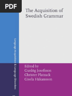 Download Acquisition of Swedish Grammar by Daniel Baiu SN136985584 doc pdf