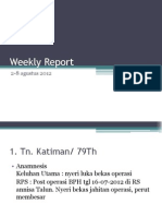 Weekly Report: 2-8 Agustus 2012
