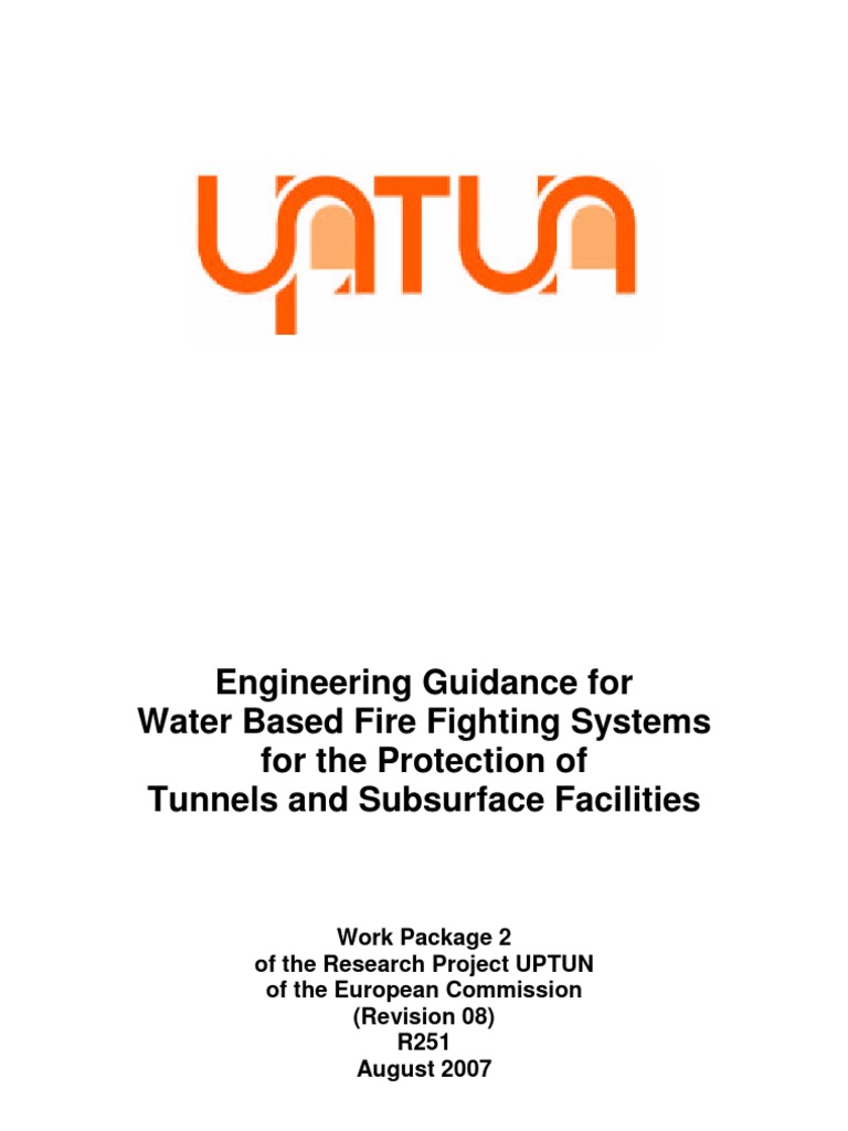 WFS in Tunnel Fire Protection Systems | PDF | Fire Sprinkler System ...