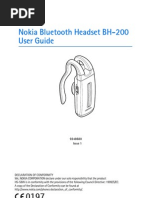 Nokia BH-200 User Guide