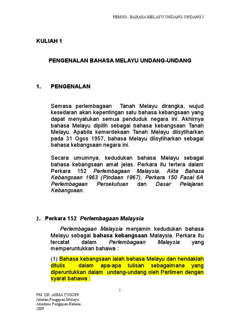 akta bahasa kebangsaan 1967