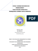 Strategic Human Resources Management MMPK Kel.1 2012