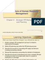 Part 1: Nature of Human Resource Management: Chapter 2: Strategic HR Management and Planning