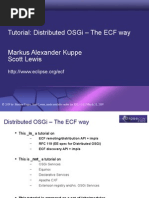 618 Distributed OSGi - The ECF Way Rev02