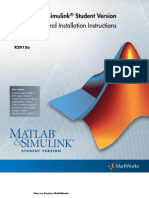 Introduction and Installation Instructions: Matlab & Simulink Student Version