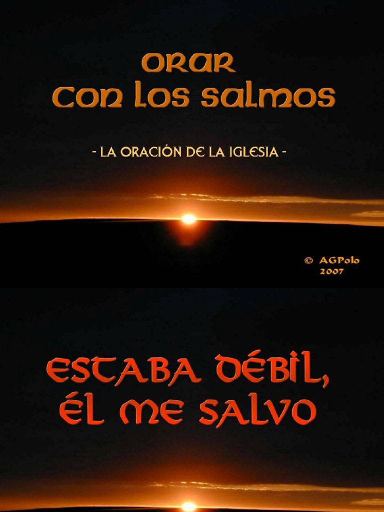 Salmo 114 Salmos Oración