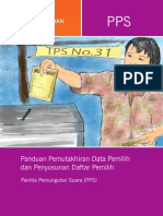 Panduan Pemutakhian Data Pemilih Pileg 2014 (PPS)