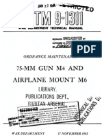 Ordnance Maintenance: 75-MM Gun M4 and Airplane Mount M6