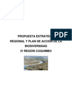 Estrategia Biodiverdidad IV Region, Coquimbo