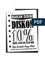 diskon meja