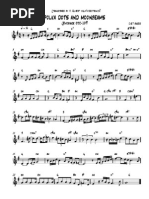 Chet Baker Polka Dots And Moonbeams Pdf
